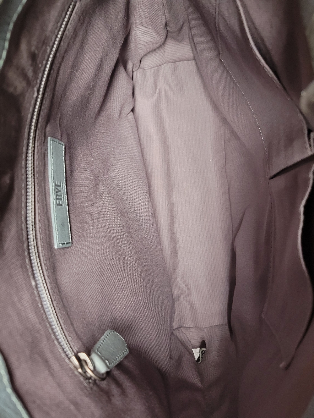 Frye Bucket Bag Light Blue - Picture 3 of 3